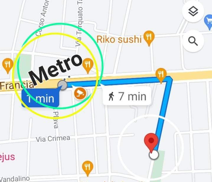 شقة Sky Loft Nuovissimo Vicinanze Metro تورينو المظهر الخارجي الصورة